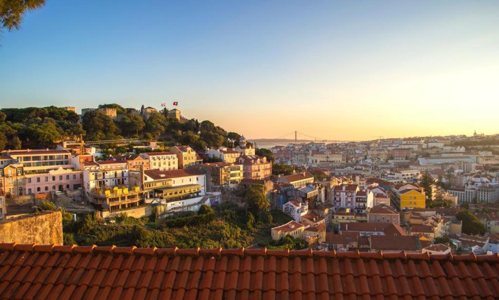 리스본 Costa Do Castelo Terrace, Em Rua Dos Lagares 8 아파트 외부 사진