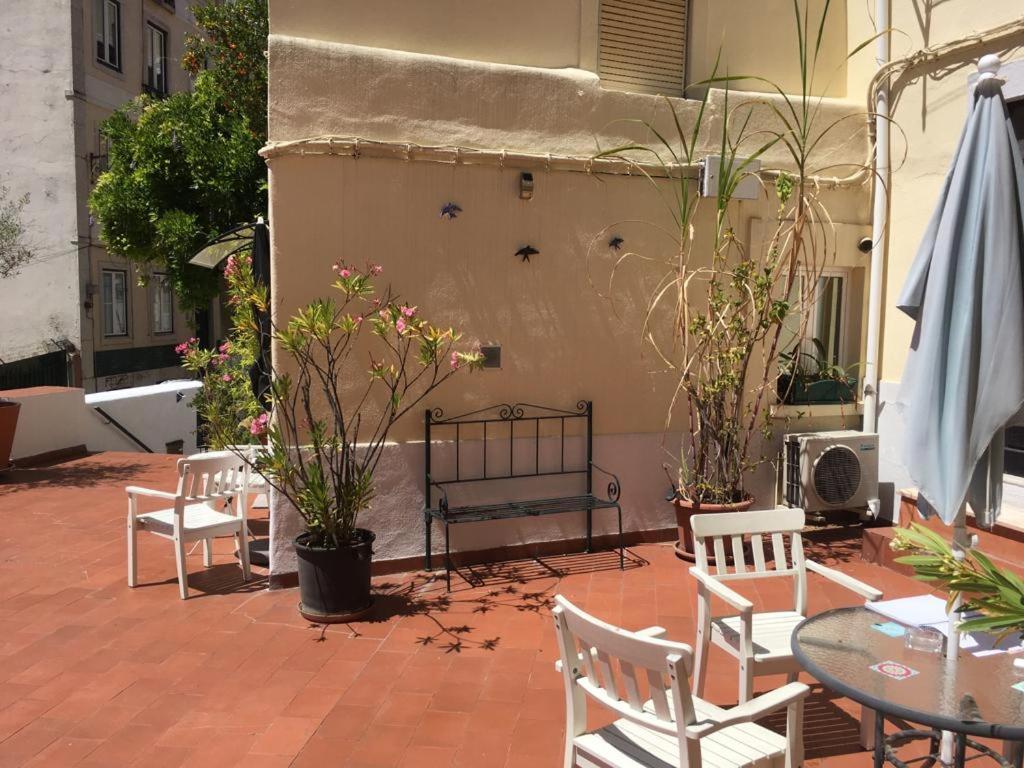 리스본 Costa Do Castelo Terrace, Em Rua Dos Lagares 8 아파트 외부 사진