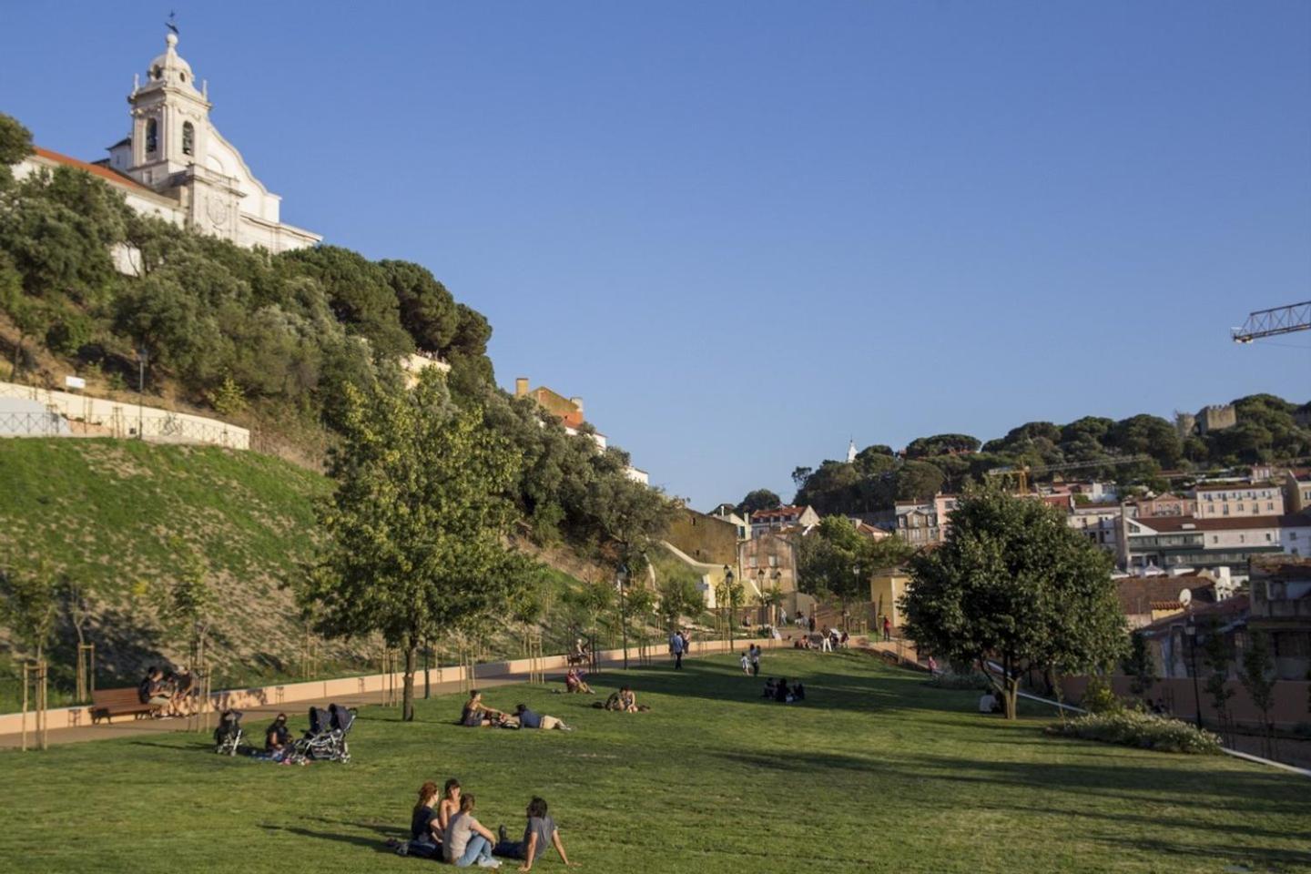 리스본 Costa Do Castelo Terrace, Em Rua Dos Lagares 8 아파트 외부 사진