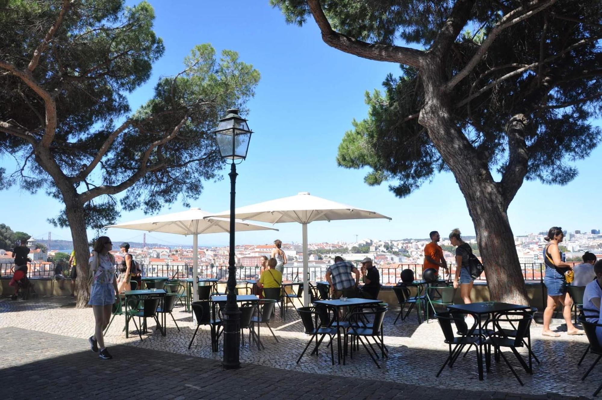 리스본 Costa Do Castelo Terrace, Em Rua Dos Lagares 8 아파트 외부 사진